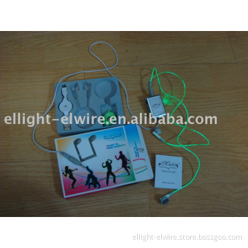 &quot;MUlit&quot; EL Flash Earphone.EL WIRE.EL light